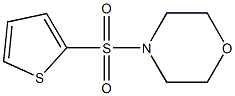 4-(2-thienylsulfonyl)morpholine Structure