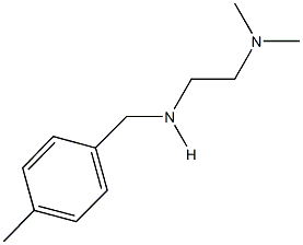 N-[2-(dimethylamino)ethyl]-N-(4-methylbenzyl)amine Structure
