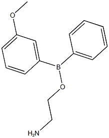  2-aminoethyl 3-methoxyphenyl(phenyl)borinate