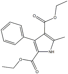 diethyl 5-methyl-3-phenyl-1H-pyrrole-2,4-dicarboxylate