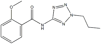 2-methoxy-N-(2-propyl-2H-tetraazol-5-yl)benzamide