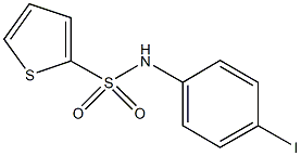 N-(4-iodophenyl)-2-thiophenesulfonamide Structure
