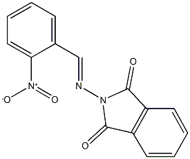 2-({2-nitrobenzylidene}amino)-1H-isoindole-1,3(2H)-dione Structure