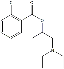 2-(diethylamino)-1-methylethyl 2-chlorobenzoate