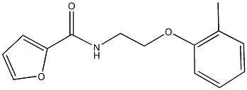  N-[2-(2-methylphenoxy)ethyl]-2-furamide