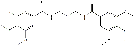 3,4,5-trimethoxy-N-{3-[(3,4,5-trimethoxybenzoyl)amino]propyl}benzamide