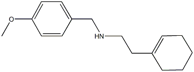 N-[2-(1-cyclohexen-1-yl)ethyl]-N-(4-methoxybenzyl)amine