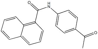 N-(4-acetylphenyl)-1-naphthamide