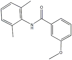 N-(2,6-dimethylphenyl)-3-methoxybenzamide Structure