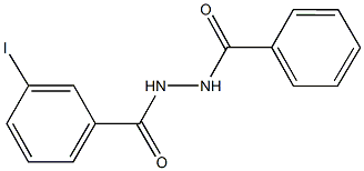 N'-benzoyl-3-iodobenzohydrazide Structure