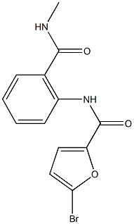5-bromo-N-{2-[(methylamino)carbonyl]phenyl}-2-furamide