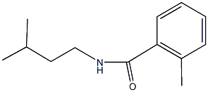 N-isopentyl-2-methylbenzamide Structure