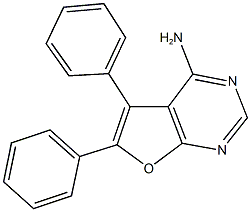 5,6-diphenylfuro[2,3-d]pyrimidin-4-ylamine