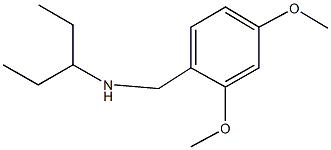 N-(2,4-dimethoxybenzyl)-3-pentanamine Structure