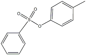 4-methylphenylbenzenesulfonate Structure