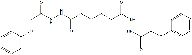  N'-{6-oxo-6-[2-(phenoxyacetyl)hydrazino]hexanoyl}-2-phenoxyacetohydrazide