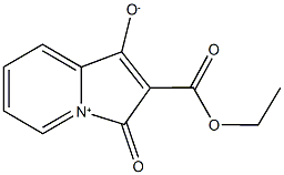 2-(ethoxycarbonyl)-3-oxo-3H-indolizinium-1-olate Structure