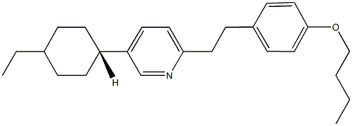 butyl 4-{2-[5-(4-ethylcyclohexyl)-2-pyridinyl]ethyl}phenyl ether