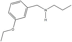 N-(3-ethoxybenzyl)-N-propylamine Structure