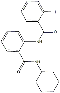 N-cyclohexyl-2-[(2-iodobenzoyl)amino]benzamide