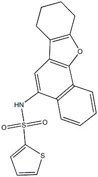 N-(7,8,9,10-tetrahydronaphtho[1,2-b][1]benzofuran-5-yl)-2-thiophenesulfonamide