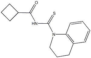 N-(3,4-dihydro-1(2H)-quinolinylcarbothioyl)cyclobutanecarboxamide