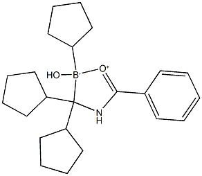 4,4,5-tricyclopentyl-5-hydroxy-2-phenyl-3H,4H-5-borataoxazol-1-ium