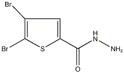 4,5-dibromo-2-thiophenecarbohydrazide,,结构式