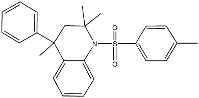 2,2,4-trimethyl-1-[(4-methylphenyl)sulfonyl]-4-phenyl-1,2,3,4-tetrahydroquinoline