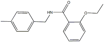 2-ethoxy-N-(4-methylbenzyl)benzamide,,结构式