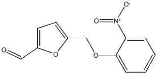 5-({2-nitrophenoxy}methyl)-2-furaldehyde,,结构式