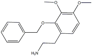 2-[2-(benzyloxy)-3,4-dimethoxyphenyl]ethanamine Structure