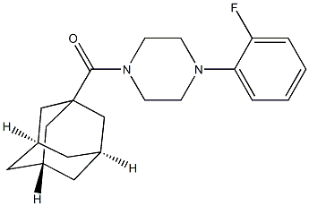 1-(1-adamantylcarbonyl)-4-(2-fluorophenyl)piperazine