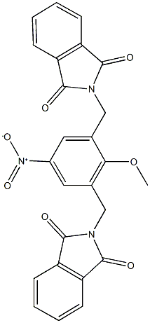 2-{[3-[(1,3-dioxo-1,3-dihydro-2H-isoindol-2-yl)methyl]-5-nitro-2-(methyloxy)phenyl]methyl}-1H-isoindole-1,3(2H)-dione