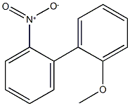 2-nitro-2'-methoxy-1,1'-biphenyl,,结构式