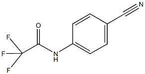 N-(4-cyanophenyl)-2,2,2-trifluoroacetamide Structure