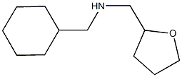 N-(cyclohexylmethyl)-N-(tetrahydro-2-furanylmethyl)amine Structure