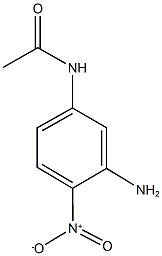 N-{3-amino-4-nitrophenyl}acetamide Struktur