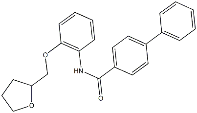  N-[2-(tetrahydro-2-furanylmethoxy)phenyl][1,1'-biphenyl]-4-carboxamide