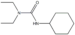 N'-cyclohexyl-N,N-diethylurea,,结构式