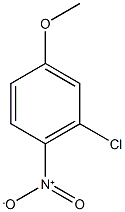 2-chloro-4-methoxy-1-nitrobenzene Struktur