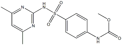 methyl 4-{[(4,6-dimethyl-2-pyrimidinyl)amino]sulfonyl}phenylcarbamate
