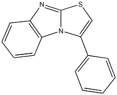 3-phenyl[1,3]thiazolo[3,2-a]benzimidazole,,结构式