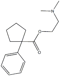 2-(dimethylamino)ethyl 1-phenylcyclopentanecarboxylate