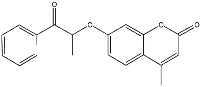 4-methyl-7-(1-methyl-2-oxo-2-phenylethoxy)-2H-chromen-2-one