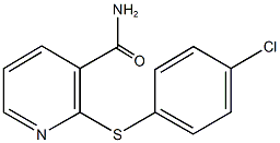 2-[(4-chlorophenyl)sulfanyl]nicotinamide