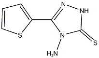 4-amino-5-(2-thienyl)-2,4-dihydro-3H-1,2,4-triazole-3-thione