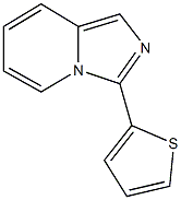 3-(2-thienyl)imidazo[1,5-a]pyridine,,结构式