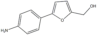 [5-(4-aminophenyl)-2-furyl]methanol,,结构式