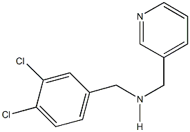  N-(3,4-dichlorobenzyl)-N-(3-pyridinylmethyl)amine